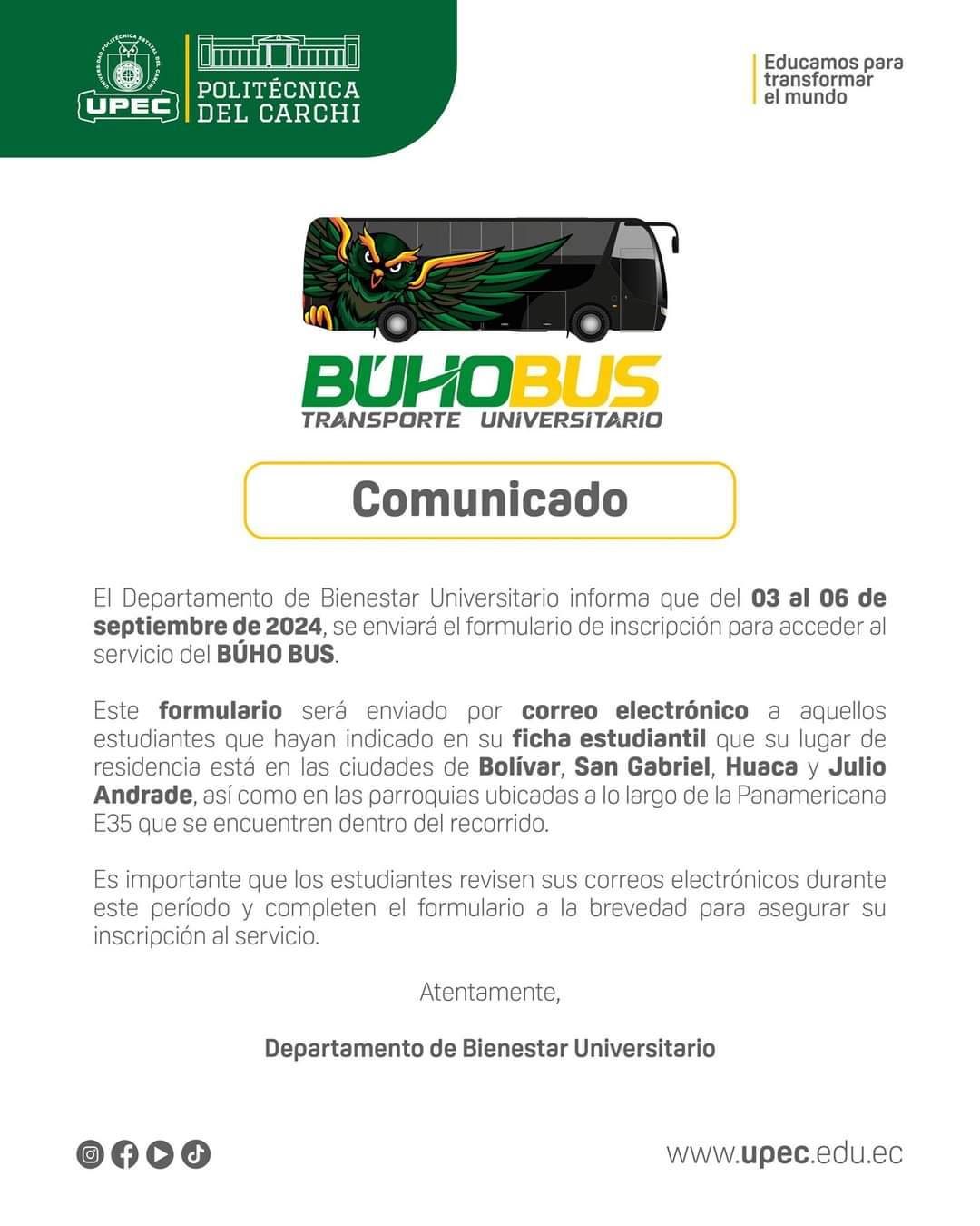 BUHO BUS